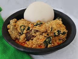 Egusi Soup + 1 Beef + Eba